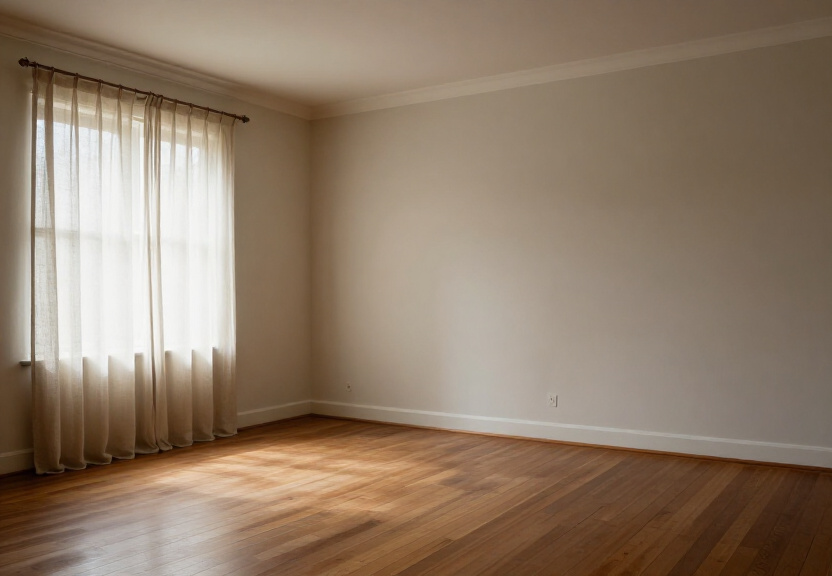 Clean and dry commercial space in Acacia Gardens after restoration