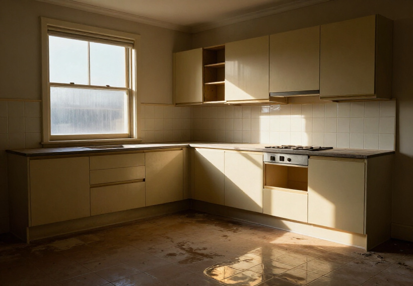 Mould-free basement in Acacia Gardens after treatment